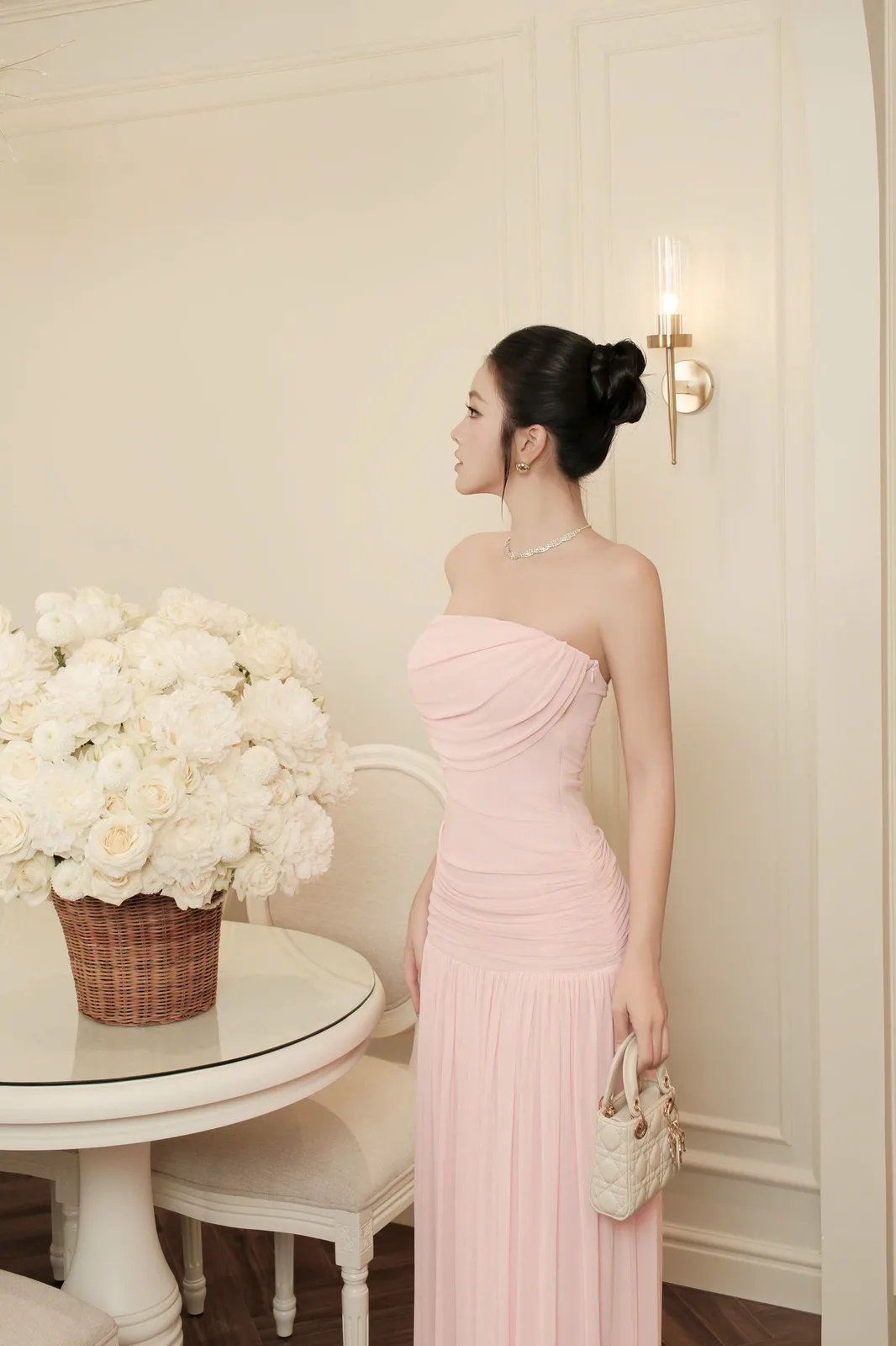 Váy body cúp ngực dài, B251